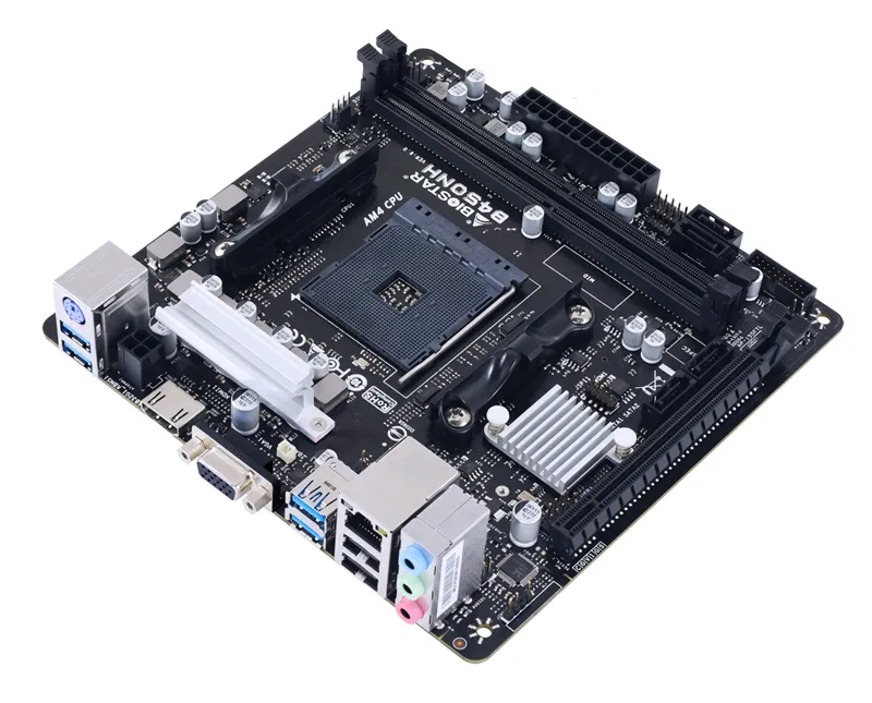 BIOSTAR μητρική B450NH, 2x DDR4, AM4, MiniITX, GbE LAN, Ver. 6.0