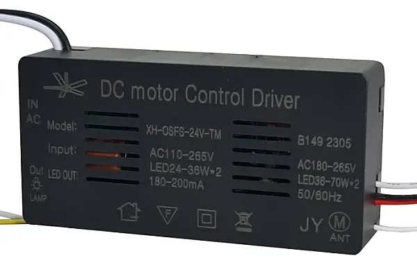 DC motor control driver SPHLL-DRIVER-010, 24-70W, 5.5x2.6x11cm