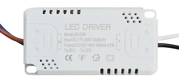 LED Driver SPHLL-DRIVER-013, 40-60W, 1.7x3.6x7cm