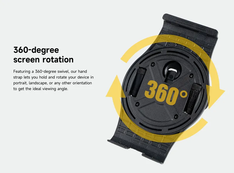 ULEFONE βάση THS02 για tablet Armor Pad 2, με ιμάντα, μαύρη