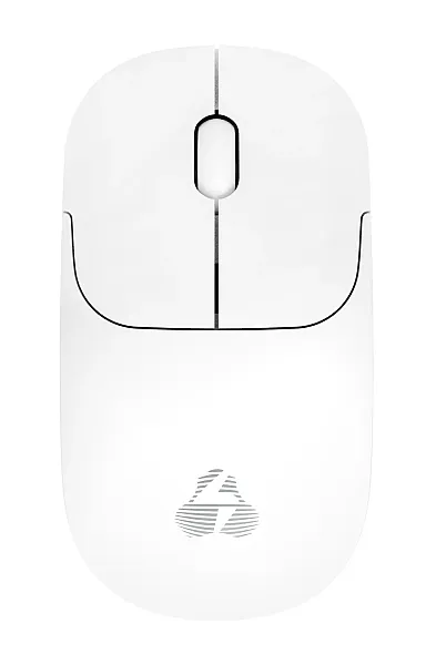 POWERTECH ασύρματο ποντίκι PT-1184, USB δέκτης, 1000DPI, λευκό