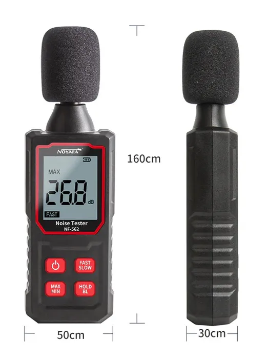NOYAFA ψηφιακό ντεσιμπελόμετρο NF-562, 30-130dB