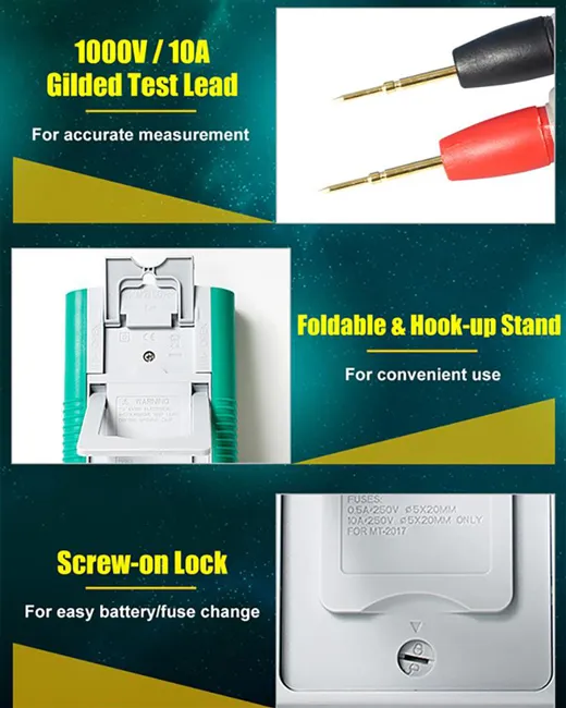 PROSKIT αναλογικό πολύμετρο MT-2017N, DCV, ACV