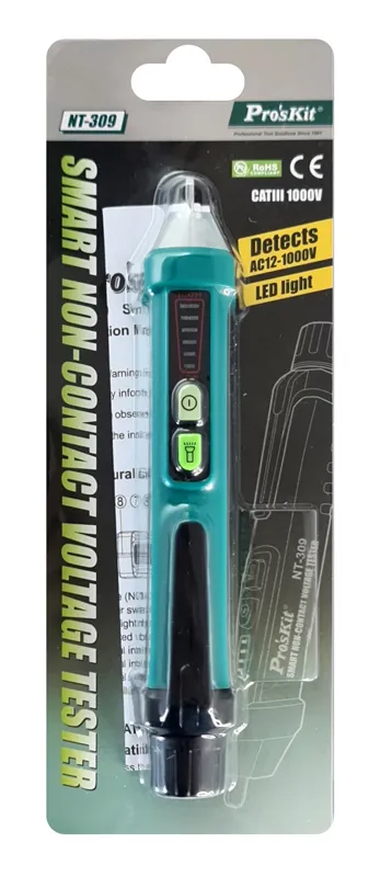 PROSKIT ανιχνευτής τάσης NT-309, 12V έως 1000V, ανέπαφος