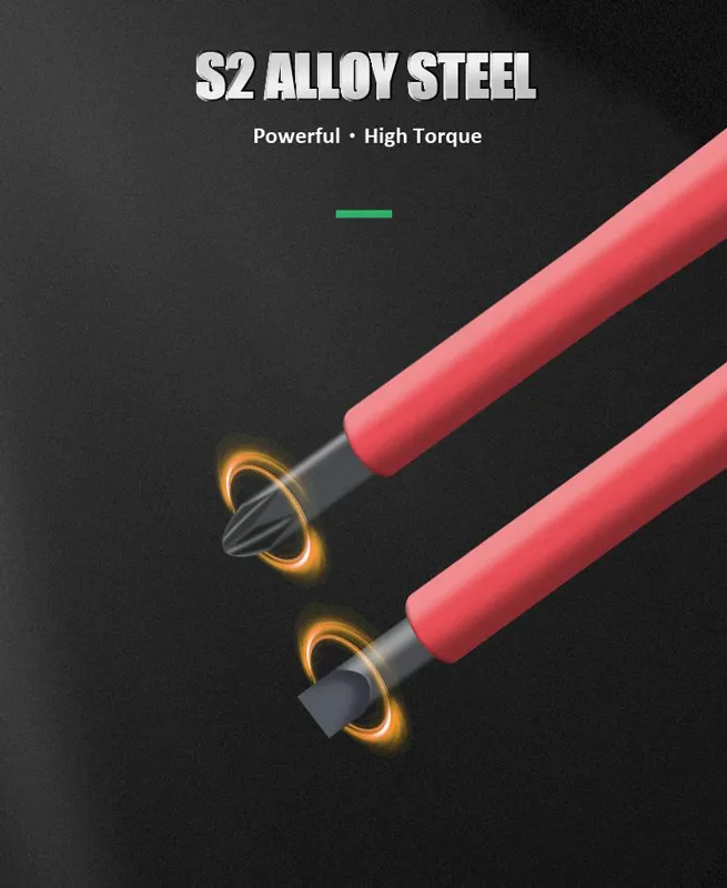 PROSKIT σετ εργαλείων ηλεκτρολόγου PK-2802 με θήκη, 1000V μόνωση, 11τμχ