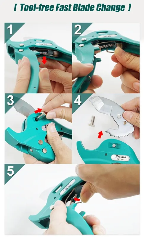 PROSKIT κόφτης πλαστικού σωλήνα SR-366, 195mm