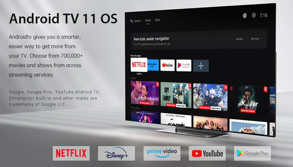 MECOOL TV Box KM2 Plus Deluxe, Google πιστοποίηση, 4K, WiFi, Android 11