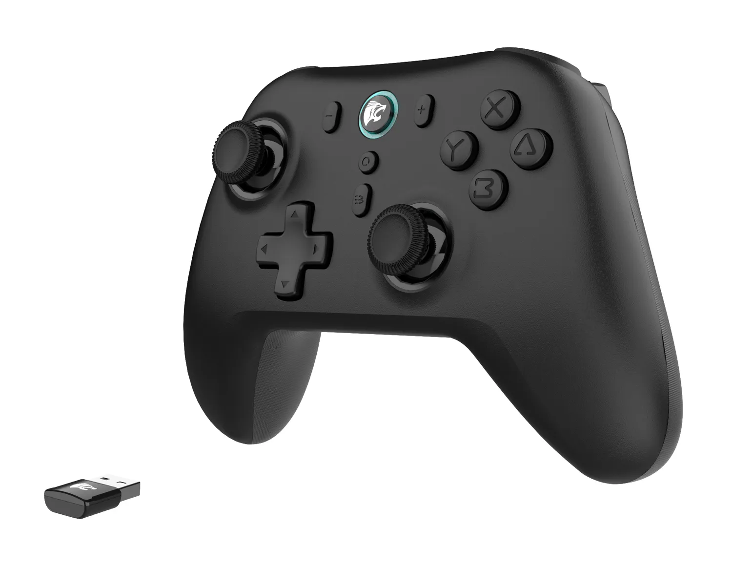 ROAR ασύρματο gamepad RR-0025 για Switch/PC/iOS/Android, Bluetooth, μαύρο