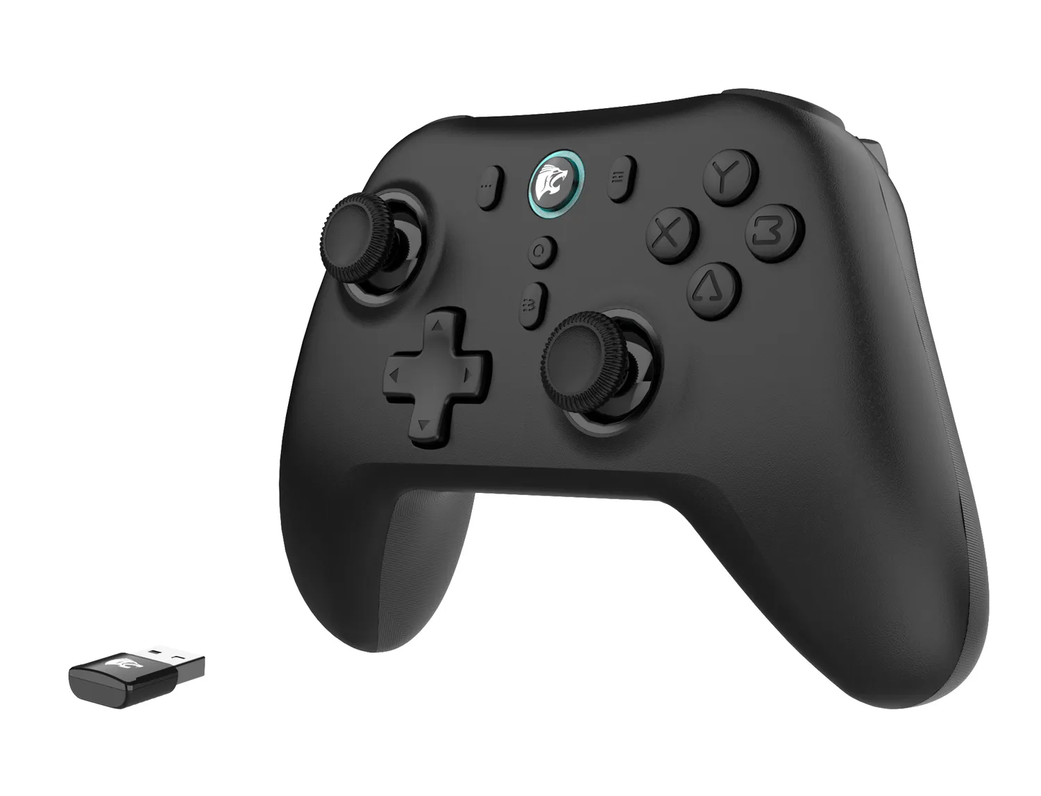 ROAR ασύρματο gamepad RR-0026 για Switch/PS3/PC/Android, 2.4GHz, μαύρο