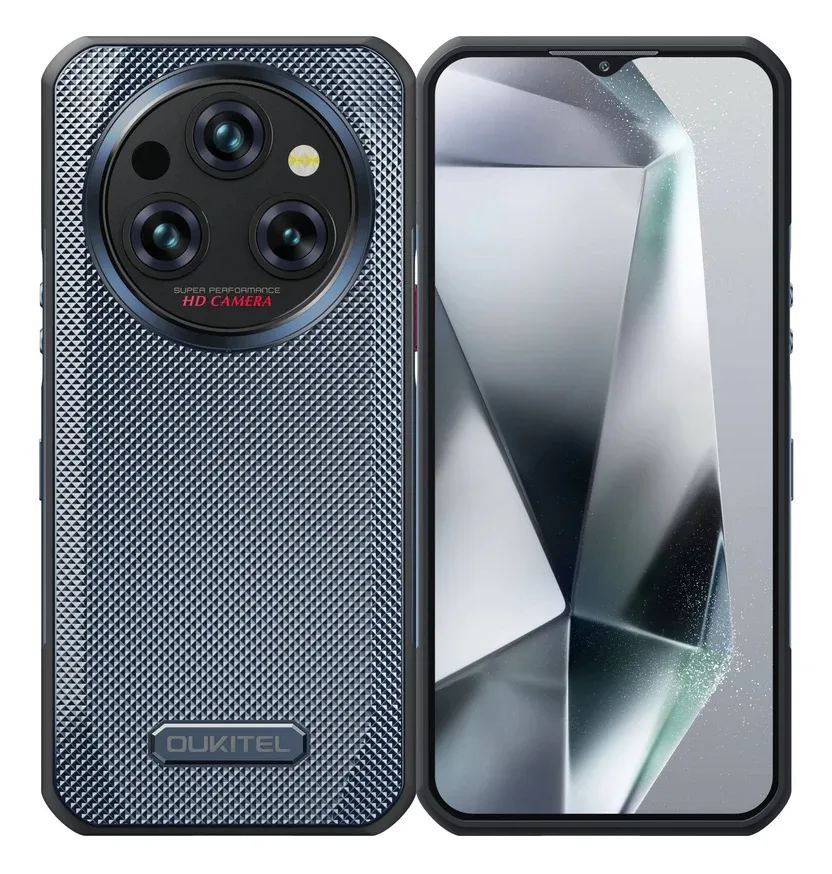 OUKITEL smartphone WP35, 6.6", 8/256GB, 5G, 11000mAh, IP68/IP69K, γκρι