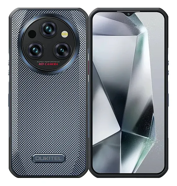 OUKITEL smartphone WP35, 6.6", 8/256GB, 5G, 11000mAh, IP68/IP69K, γκρι